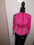 Trening set compleu adidas roz cambrat