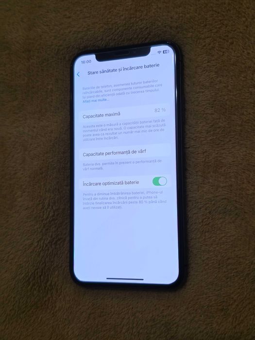 iPhone XS 64GB Space Gray bateria 82%