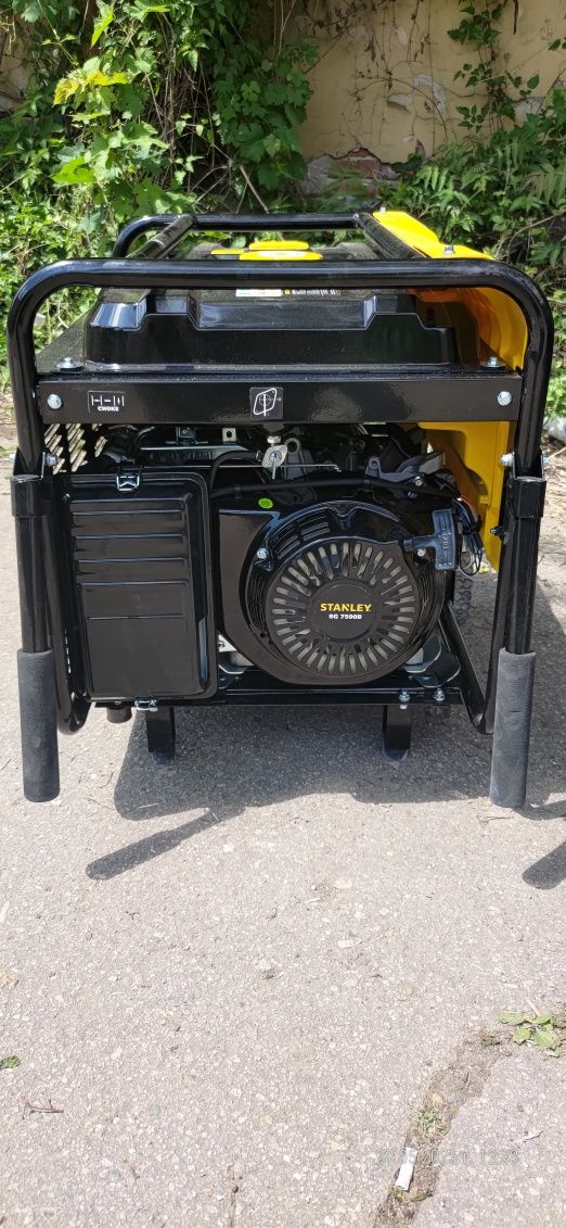 Бензинов генератор Stanley SG7500