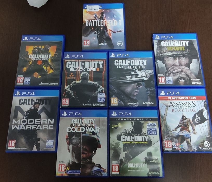 Set de jocuri Call of Duty și altele