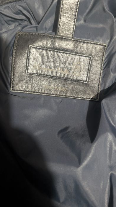 Страхотно мъжко кожено яке Massimo Dutti