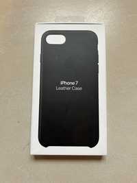 Vand Husa Piele Leather Case Black New Iphone 7 8 SE