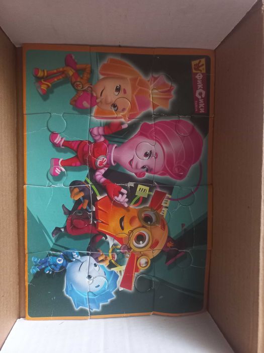 Деревянные пазлы