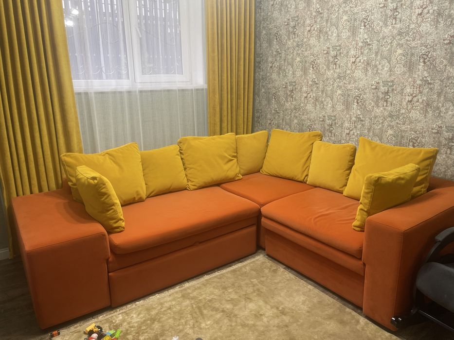 Диван угловой стильный