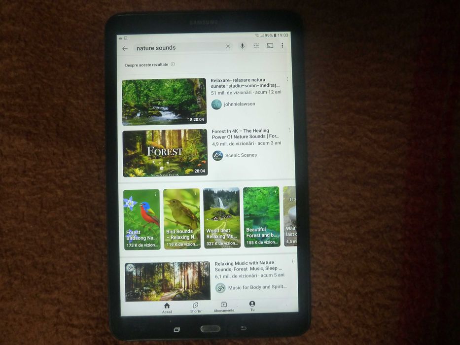 tableta samsung A6 T585,SIM 4G,de10inch,ram2gb/16gb,stare f buna