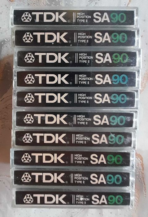 Аудио касети TDK SA  90 мин.-  Хром