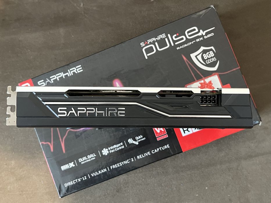 Видео карта Radeon RX 580 - НЕРАБОТЕЩА!!!