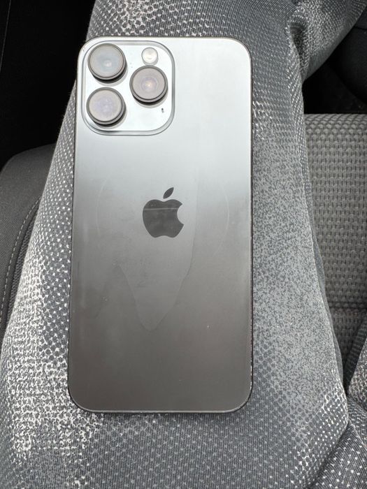 Iphone 15 pro max 256gb titanium black am si cutia