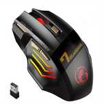 Mouse Gaming Wireless 7 Culori RGB Ergonomic 3200DPI