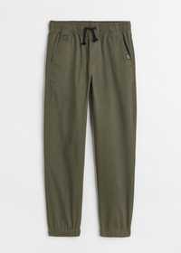 H&M еластичен памучен панталон ръст 158