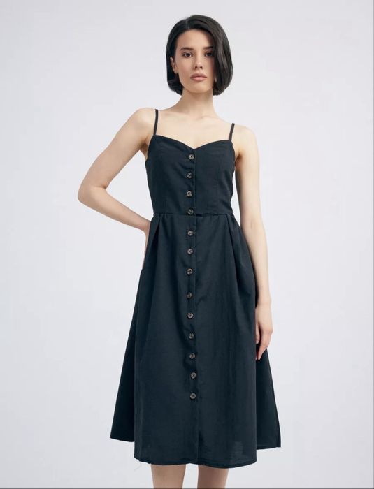 Сарафан женский, черный