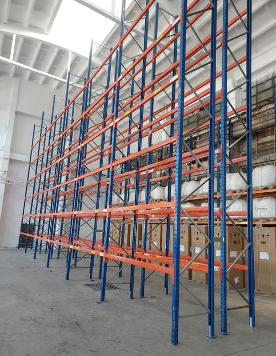 Rafturi metalice depozitare paleti industriale reglabile 32x22