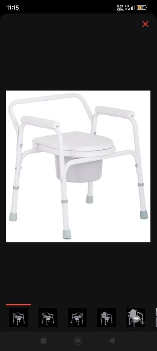 Стул-унитаз новый