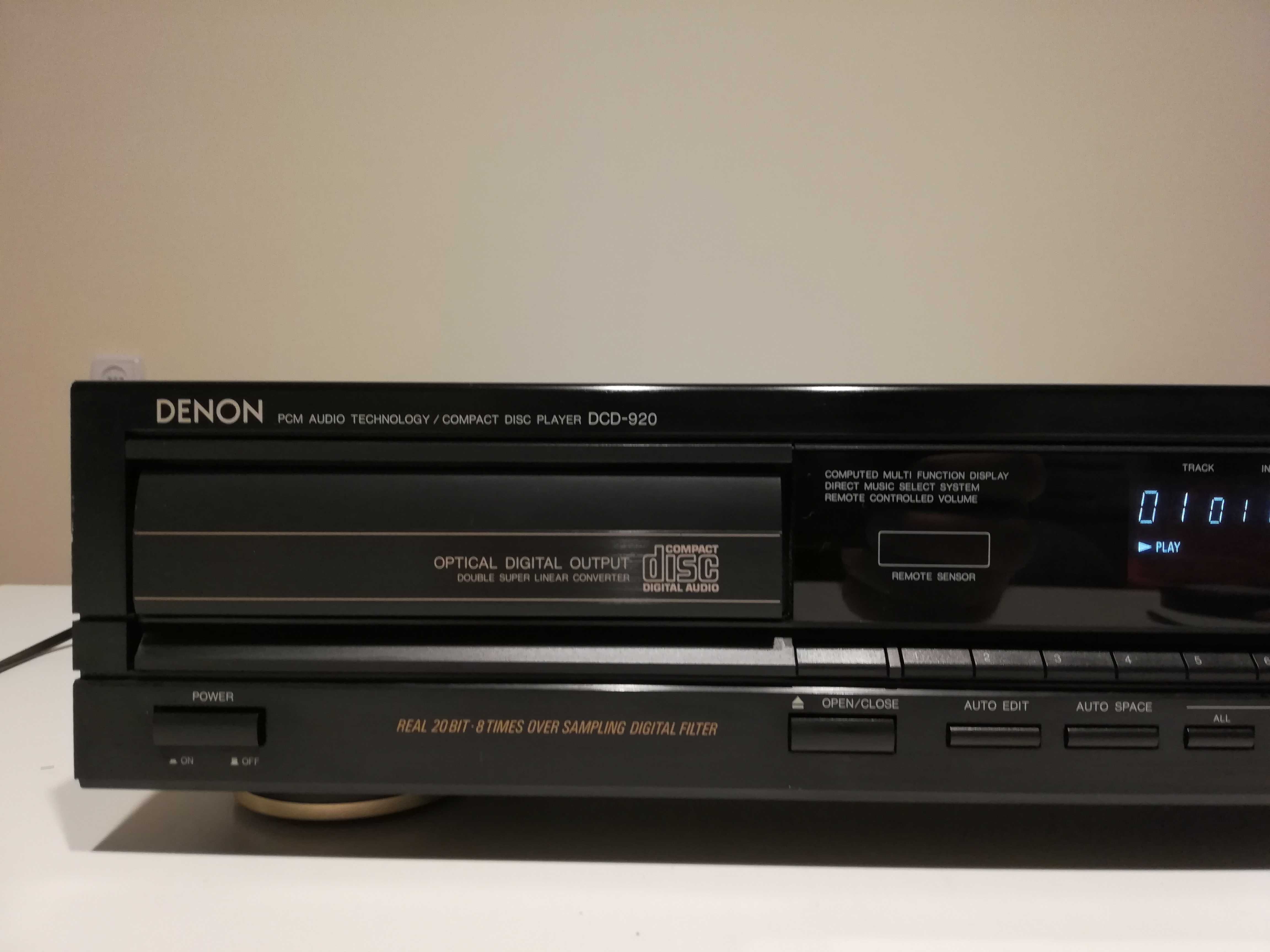 CD Player DENON DCD 920 - Impecabil/Vintage/made in West Germany