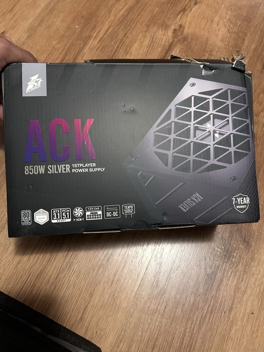 Sursa PC ACK 850w silver atx 3.1