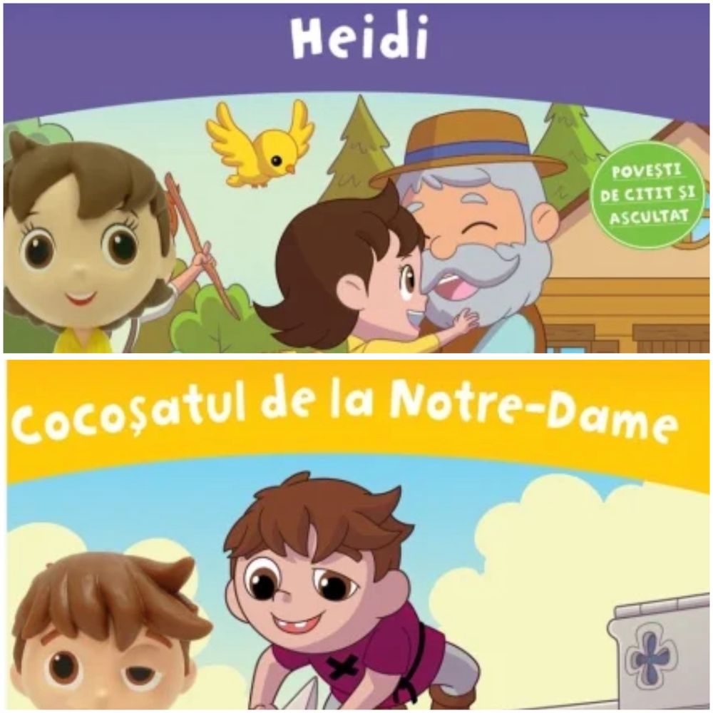 Heidi si Cocosatul de la Notre-Dame povesti audio