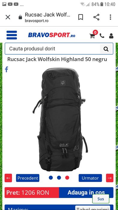 Rucsac Jack Wolfskin 50