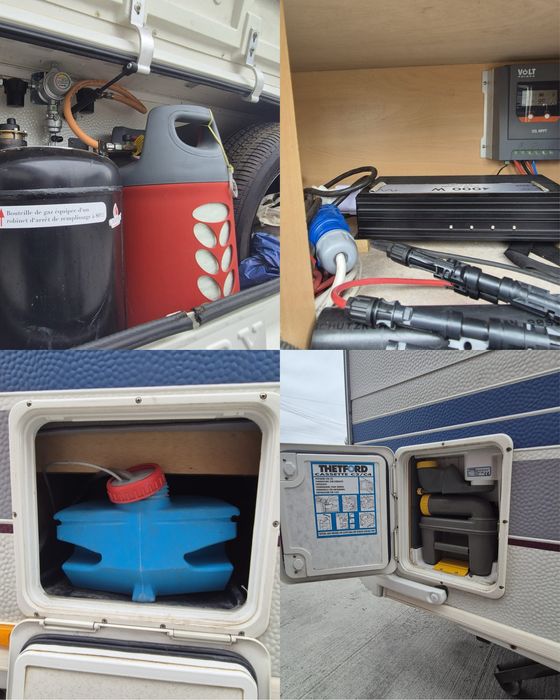 Rulota Hobby 400 - Aer conditionat , Mover