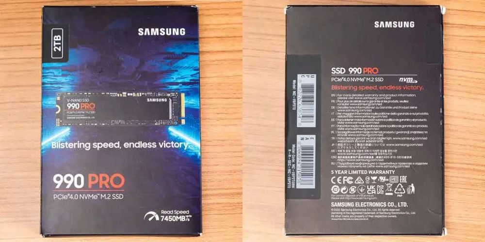 SSD Samsung 990 Pro 2TB NOU