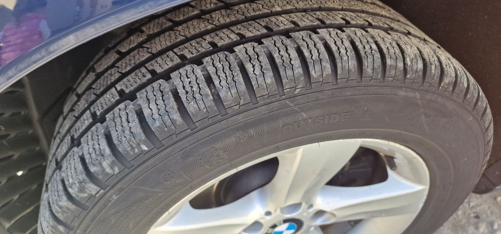 Vand jante cu cauciucuri de iarna bmw x3  245 55 R17