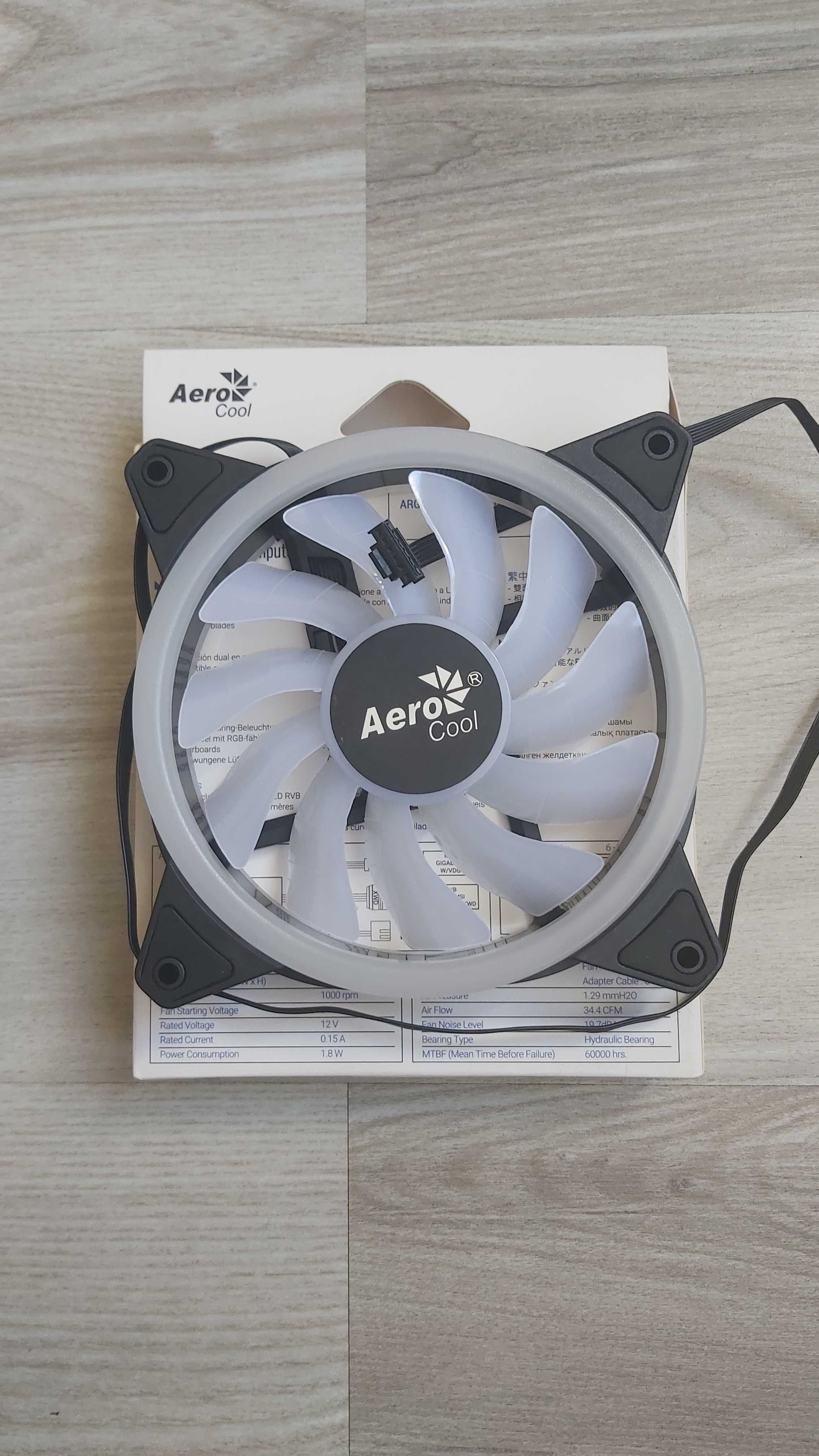 Vand ventilator/radiator Aerocool Duo 12 si duo 14 ARGB