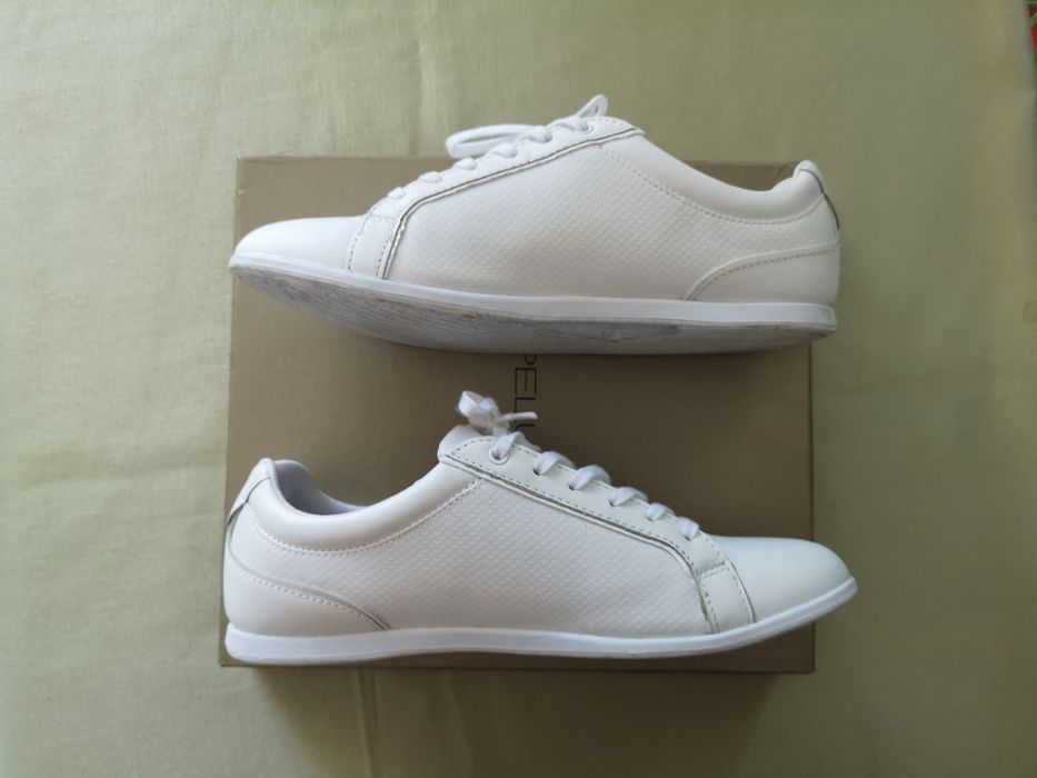 Adidași albi Lacoste ORIGINALI pt femei mărimea 38