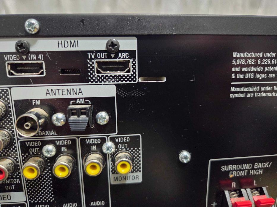 Amplificator Audio Sony STR-DH520 Statie Audio Amplituner cu HDMI ARC