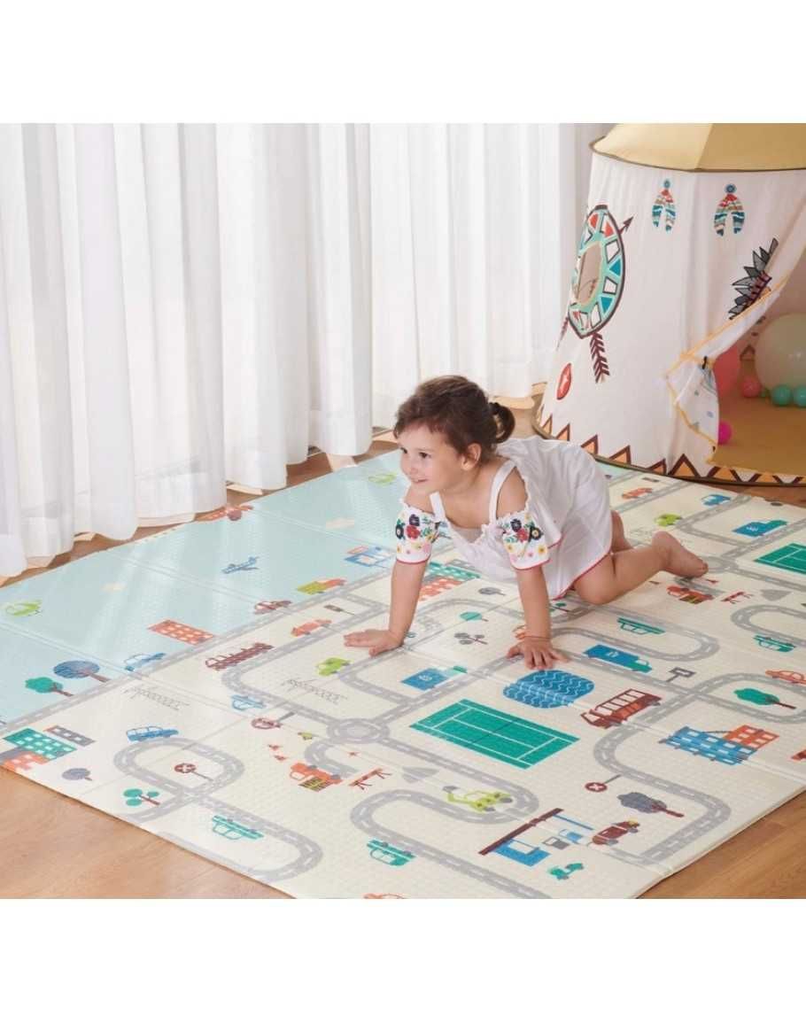 Двустранно термо килимче за игра