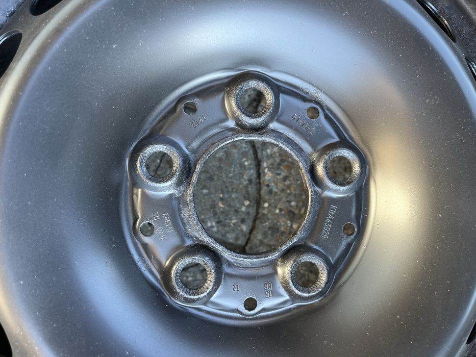 Jante otel 5x112mm, anvelope iarna 185/65 R15, Mercedes clasa A sau B!