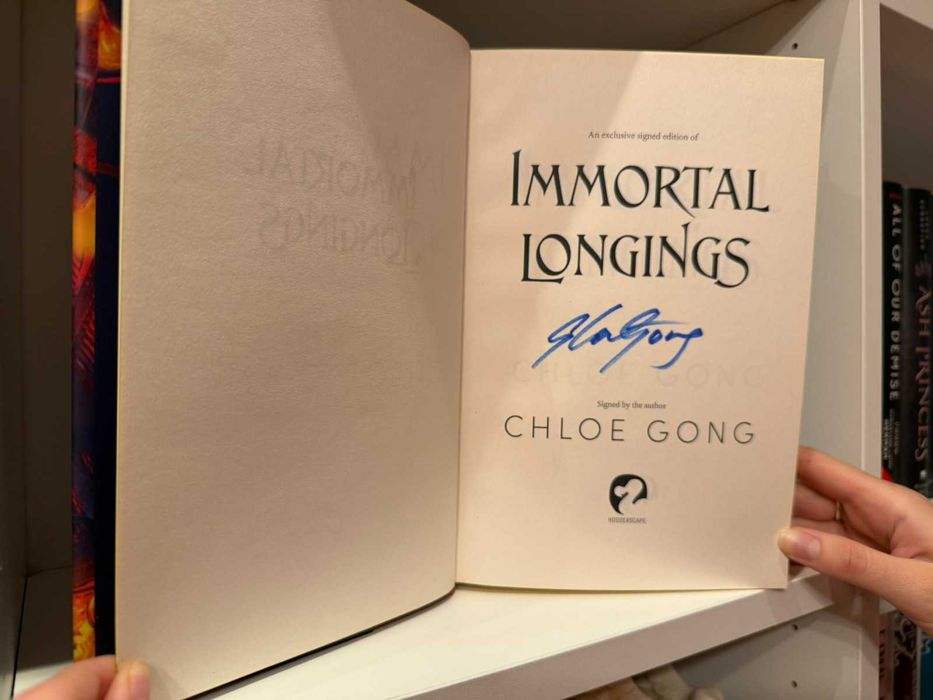 Immortal Longings -ексклузивно издание с автограф