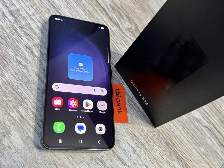 Samsung Galaxy S23 5G 128 GB 8 GB Ram Dual Sim Отличен Black