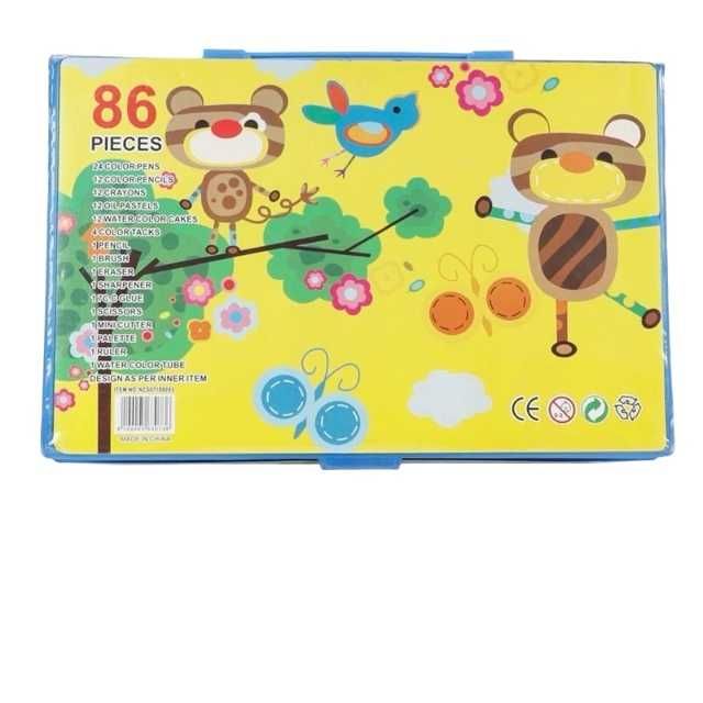 Set Pictura si desen KOMAZI® pentru copii cu 86 piese - DOAR 40 lei