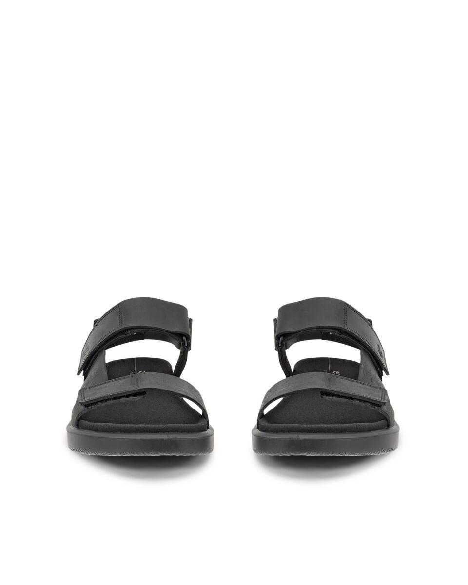 Ecco, Sandale casual din piele Flowt M, Negru, 41