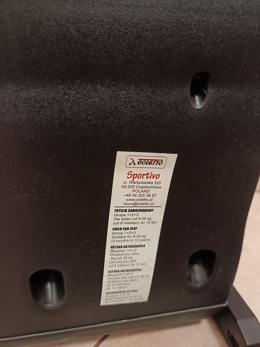 Scaun auto copii Coletto Sportivo isofix