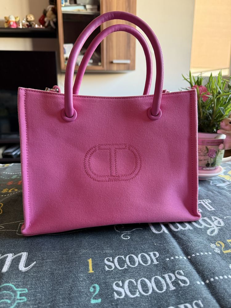 Оригинална дамска чанта Trussardi, Twinset, Ice Play