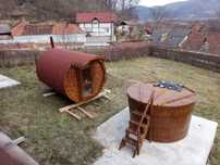 Sauna rotundă diferite mărimi