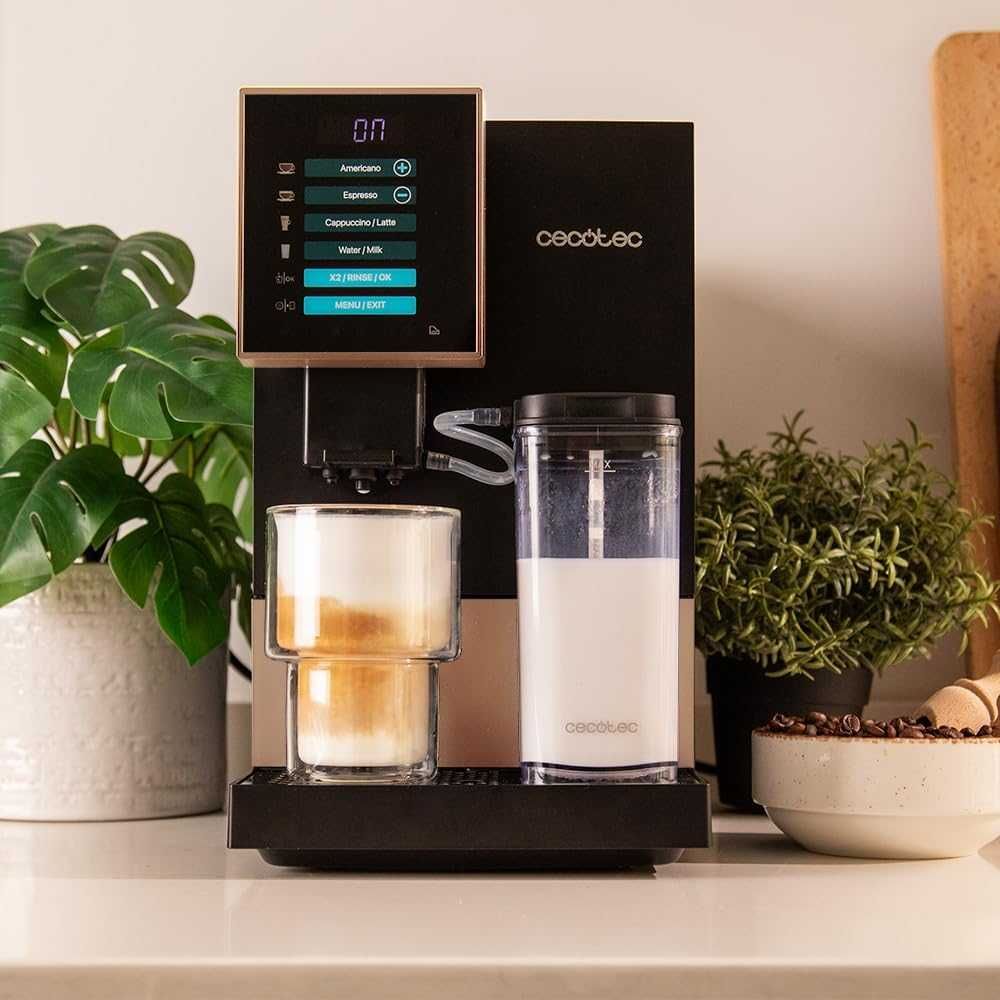 Автоматична кафемашина Cecotec Cremmaet Compactccino Black Rose 19bar