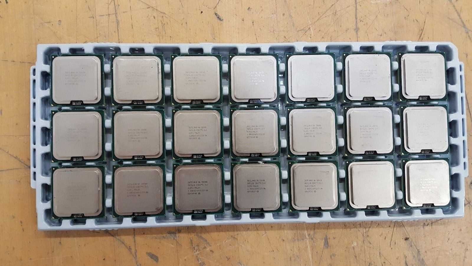 Процессоры Intel в количестве