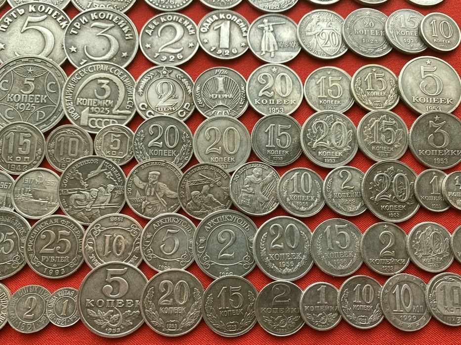 Коллекция Пробных монет СССР. 135 штук  2 часть.