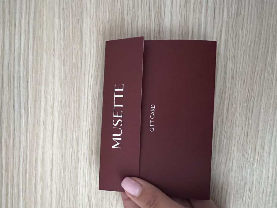 Card voucher cadou Musette 500 lei
