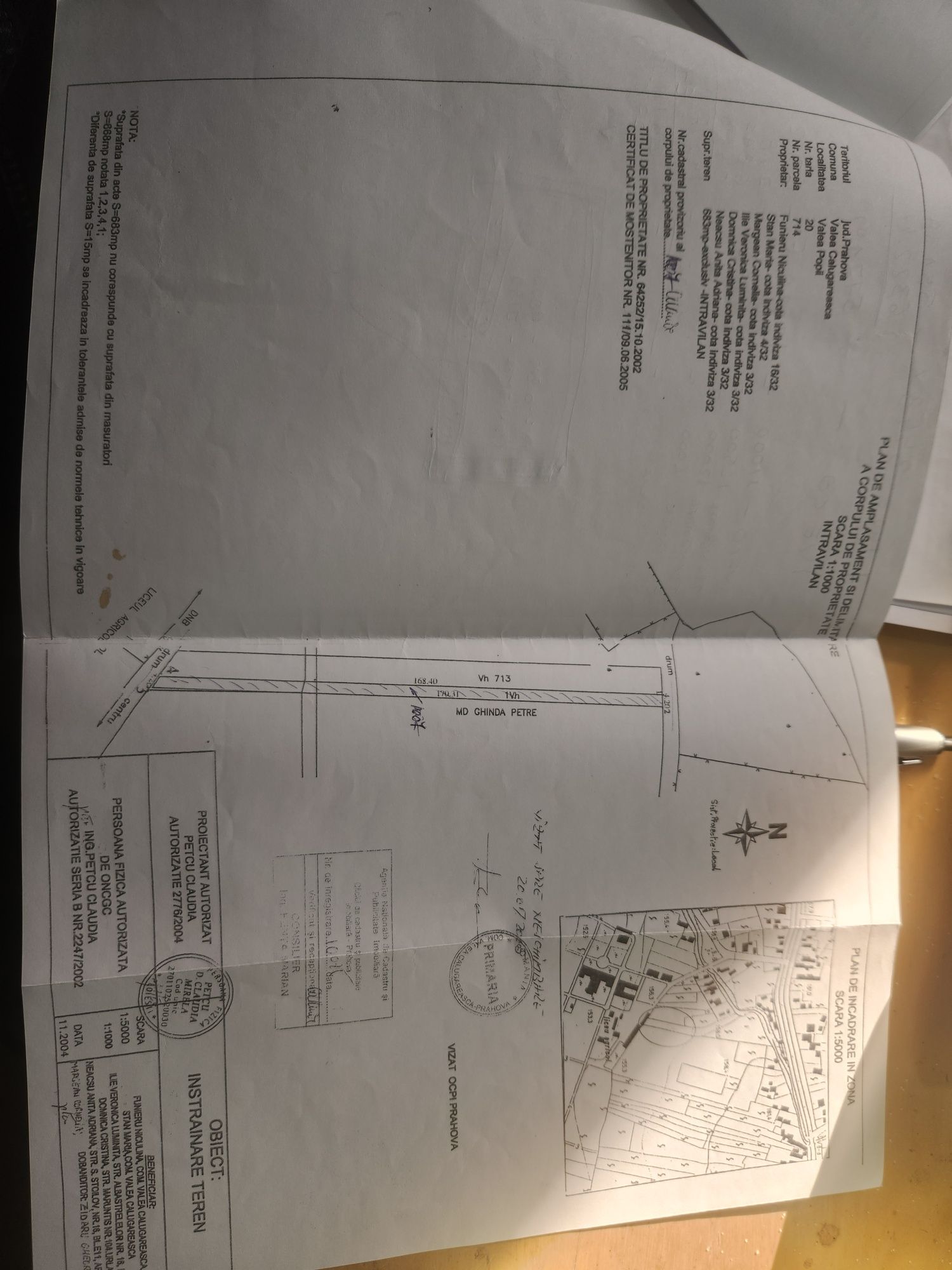 Teren intravilan 3200mp Valea călugărească