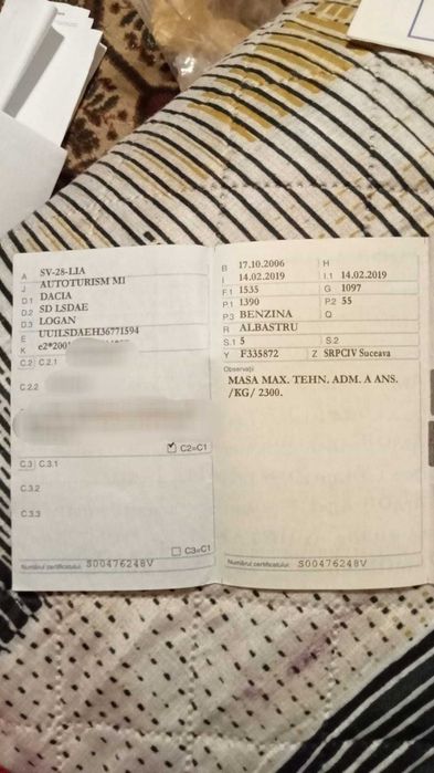 Dacia Logan 2006 Benzina