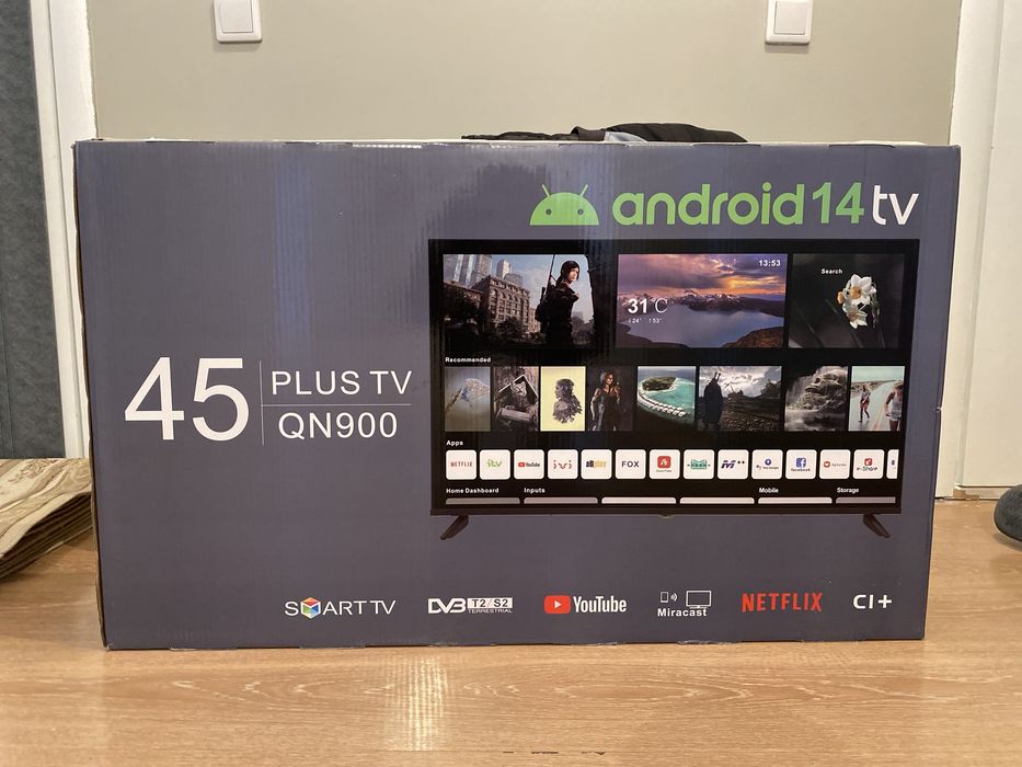Телевизор Smart TV 43/108 cm почти новый
