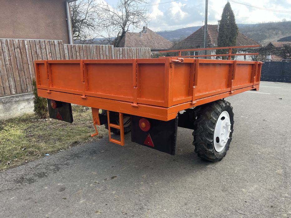 Remorca agricola monoax tractor