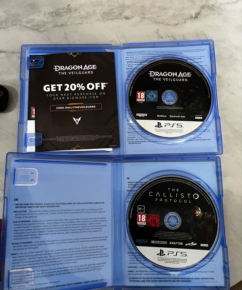 Dragon Age Veilguard/The Callisto Protocol