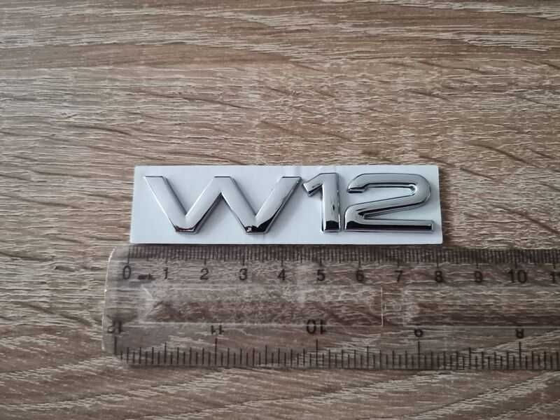 Audi W12 малък размер емблема
