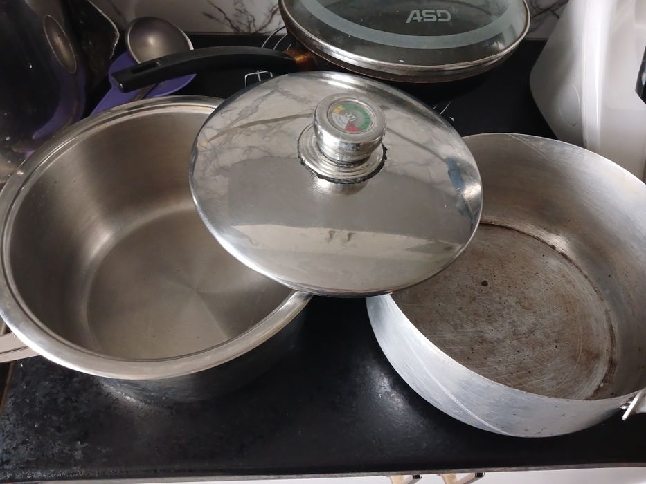 Кастрюля, кастрюля, сковородка