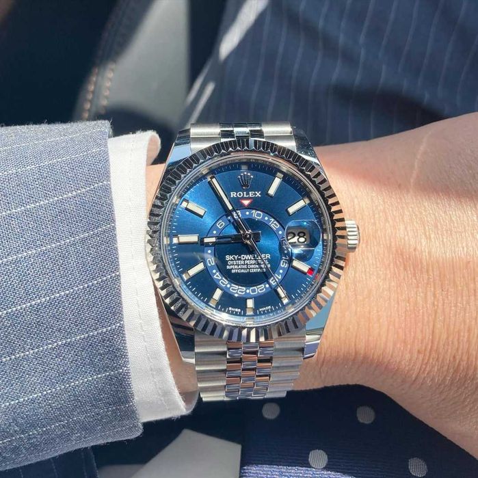 Rolex Sky-Dweller Jubilee Blue