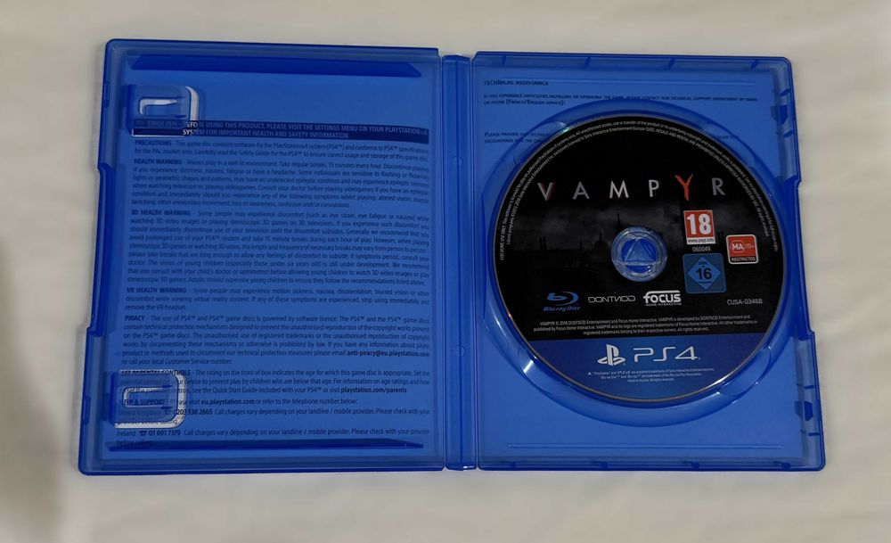 отлична Vampir за PS4