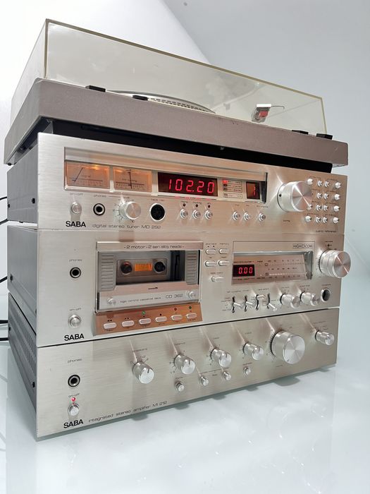 Linie SABA deck CD 362, SABA MI 212, SABA MD 292, SABA PSP 240